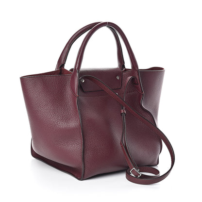 Celine Supple Grained Calfskin Small Big Bag Wine 3 of 10