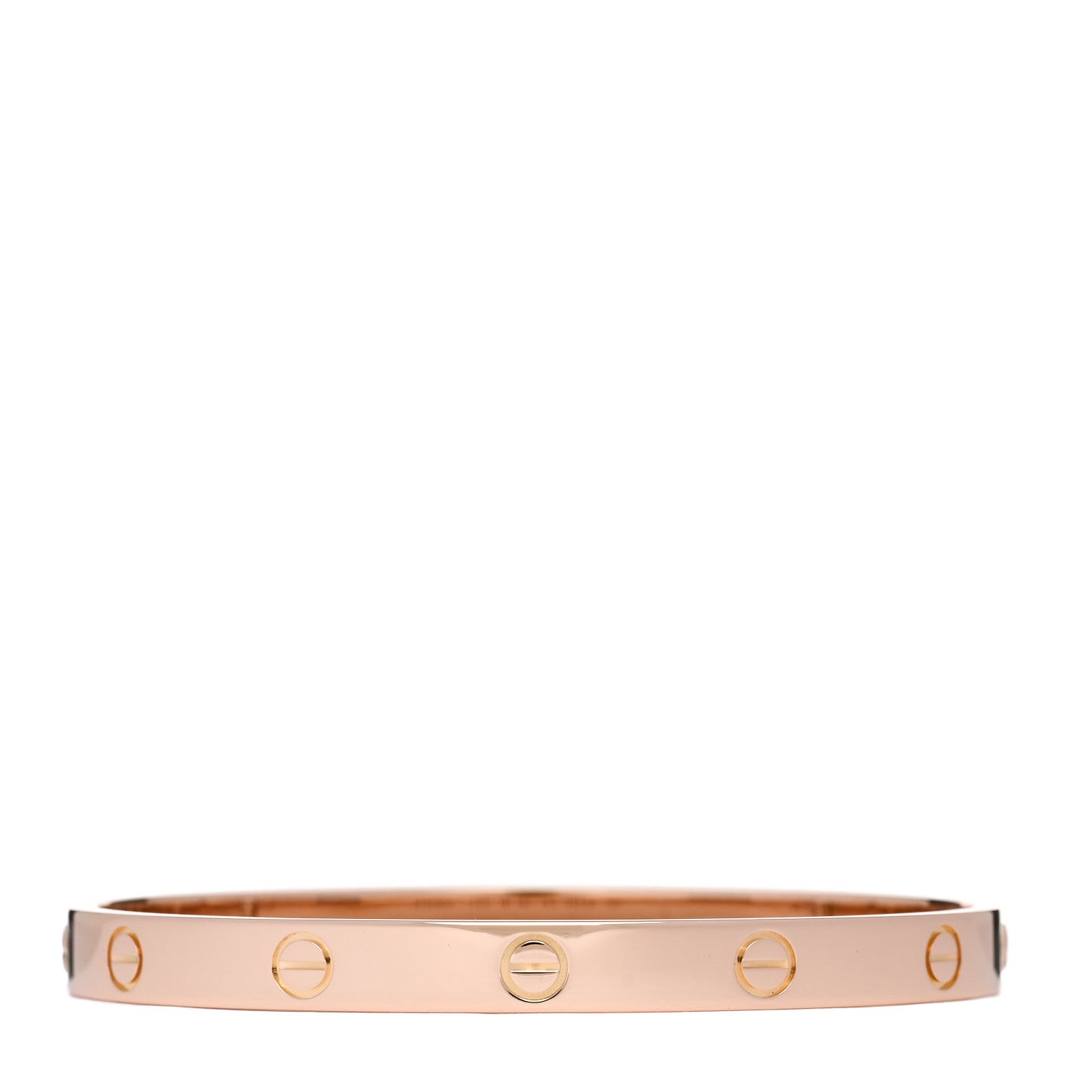 Cartier 18K Pink Gold LOVE Bracelet 18 2 of 7