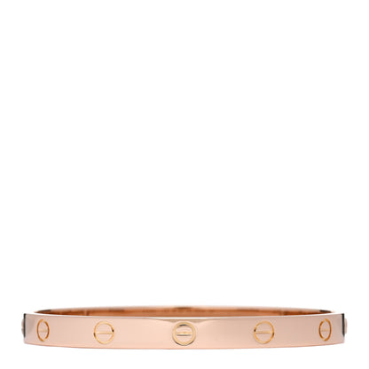 Cartier 18K Pink Gold LOVE Bracelet 18 2 of 7