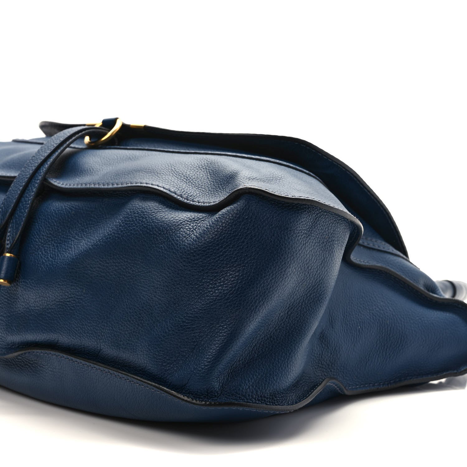 Chloe Calfskin Small Marcie Satchel Royal Navy 9 of 9