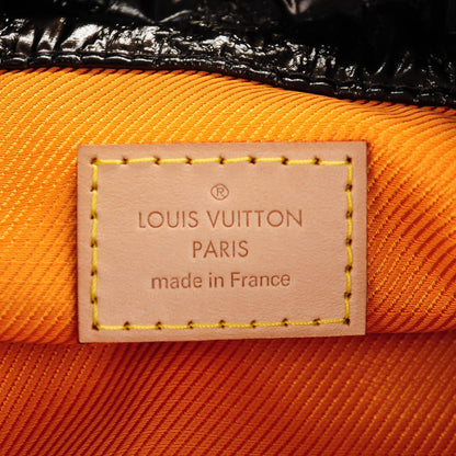 Louis Vuitton Jacquard Quilted Monogram Limelight Clutch PM Black 6 of 7