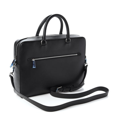Burberry Grainy Calfskin Briefcase Black 3 of 9
