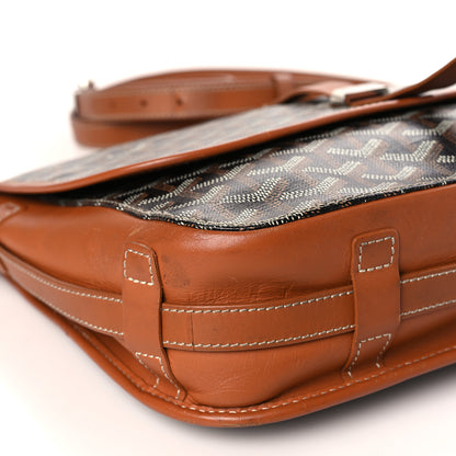 Goyard Goyardine Belvedere II MM Messenger Bag Black Gold 7 of 12