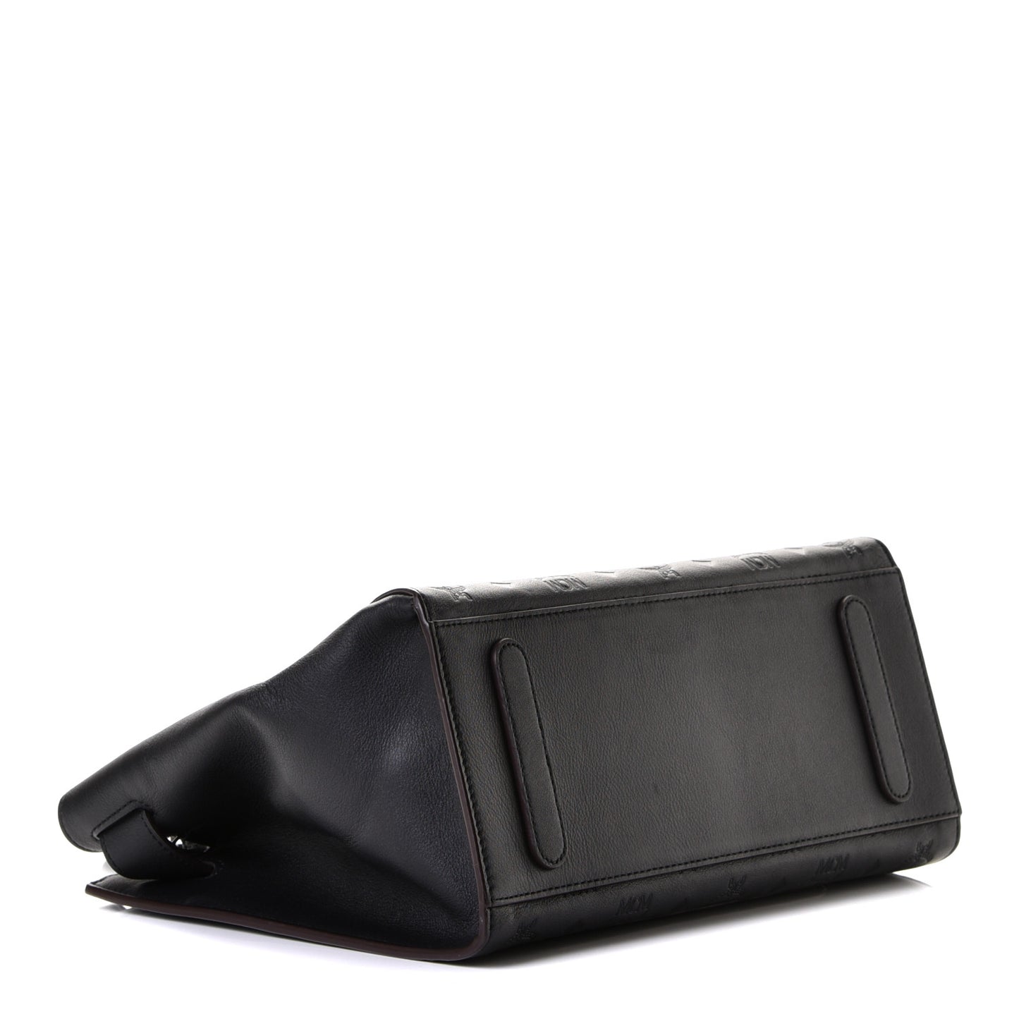 Calfskin Ottomar Monogram Medium Essential Tote Black
