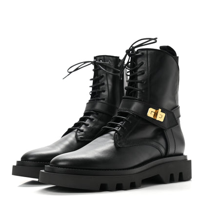 Givenchy Calfskin Eden Ankle Boots 37.5 Black 3 of 7