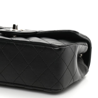 Chanel Lambskin Quilted Mini Rectangular Flap Black 9 of 9