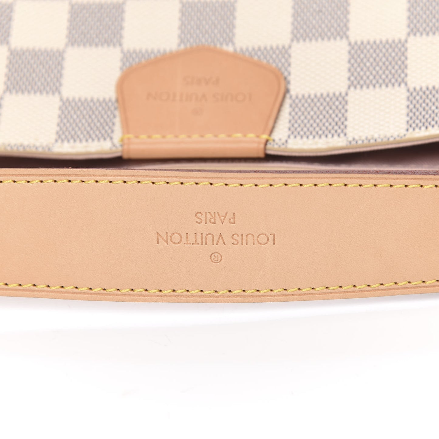 Damier Azur Graceful MM Rose Ballerine