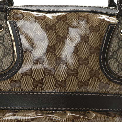 Gucci Crystal Monogram Medium Mix Dark Brown 8 of 10