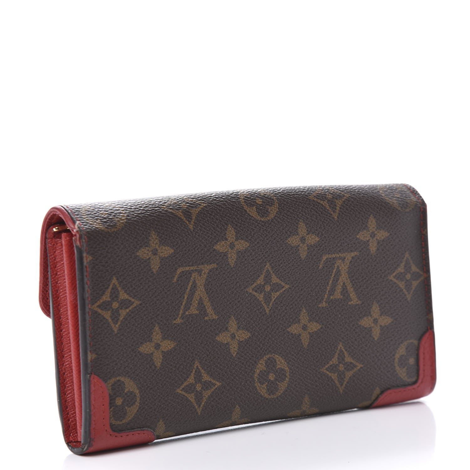 Louis Vuitton Monogram Sarah Retiro Wallet Cherry 3 of 10