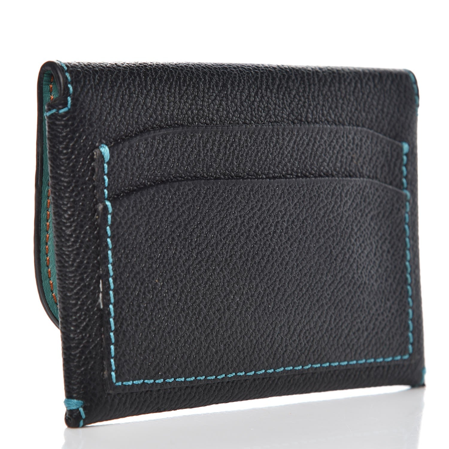 Burberry Grainy Calfskin Card Case Black 3 of 9