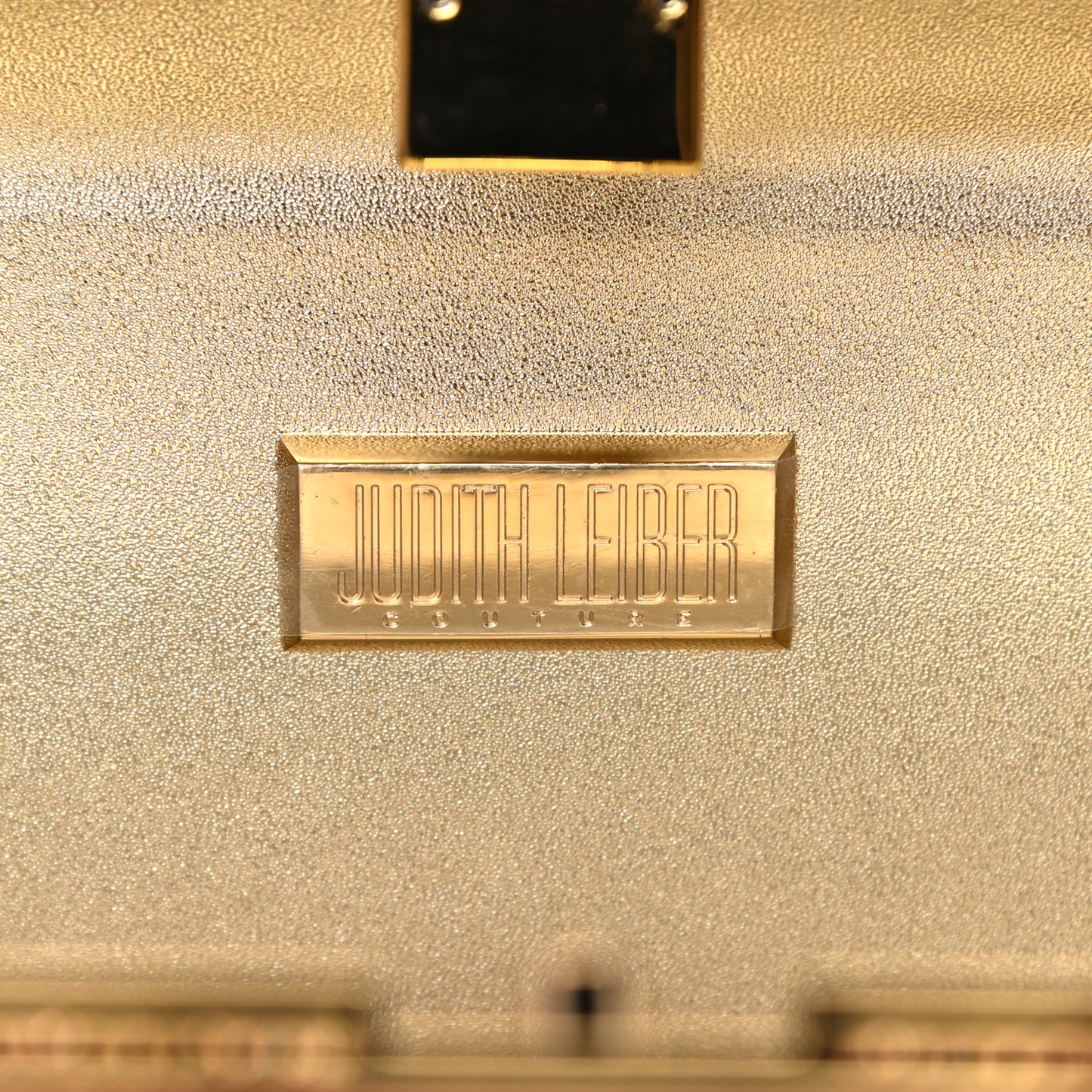 Swarovski Crystal Minaudiere Clutch Gold Multicolor