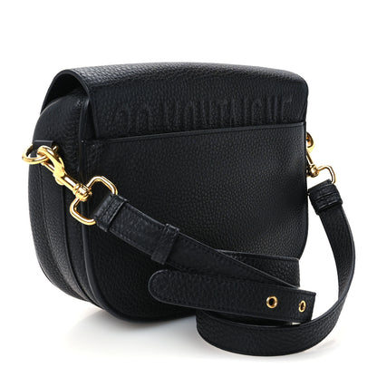 Christian Dior Grained Calfskin Medium Bobby Flap Black 3 of 10