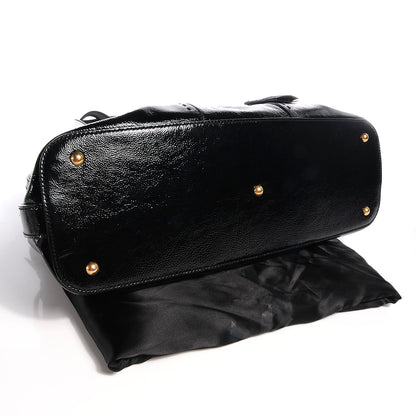 Saint Laurent Patent Oversized Muse Black 4 of 9