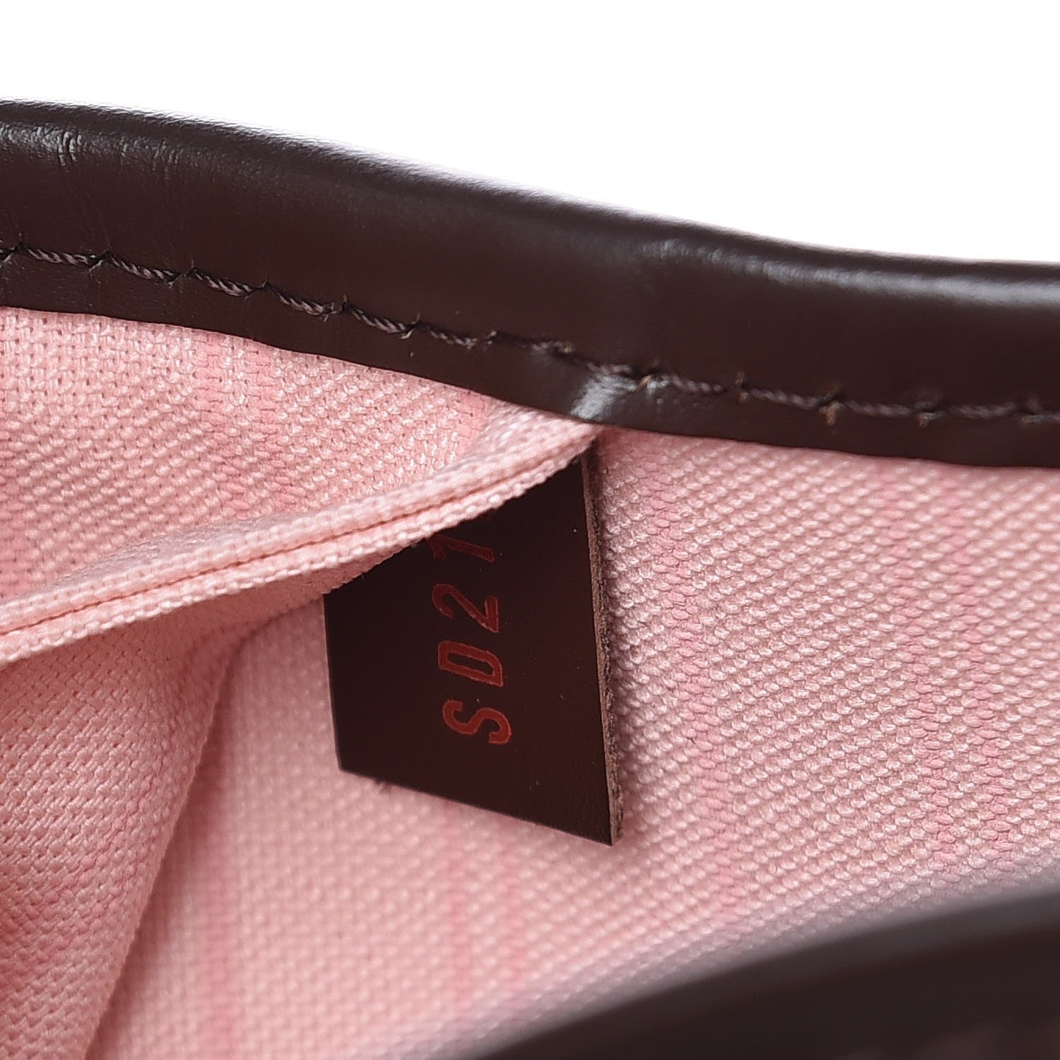 Louis Vuitton Damier Ebene Neo Neverfull MM Rose Ballerine 9 of 11