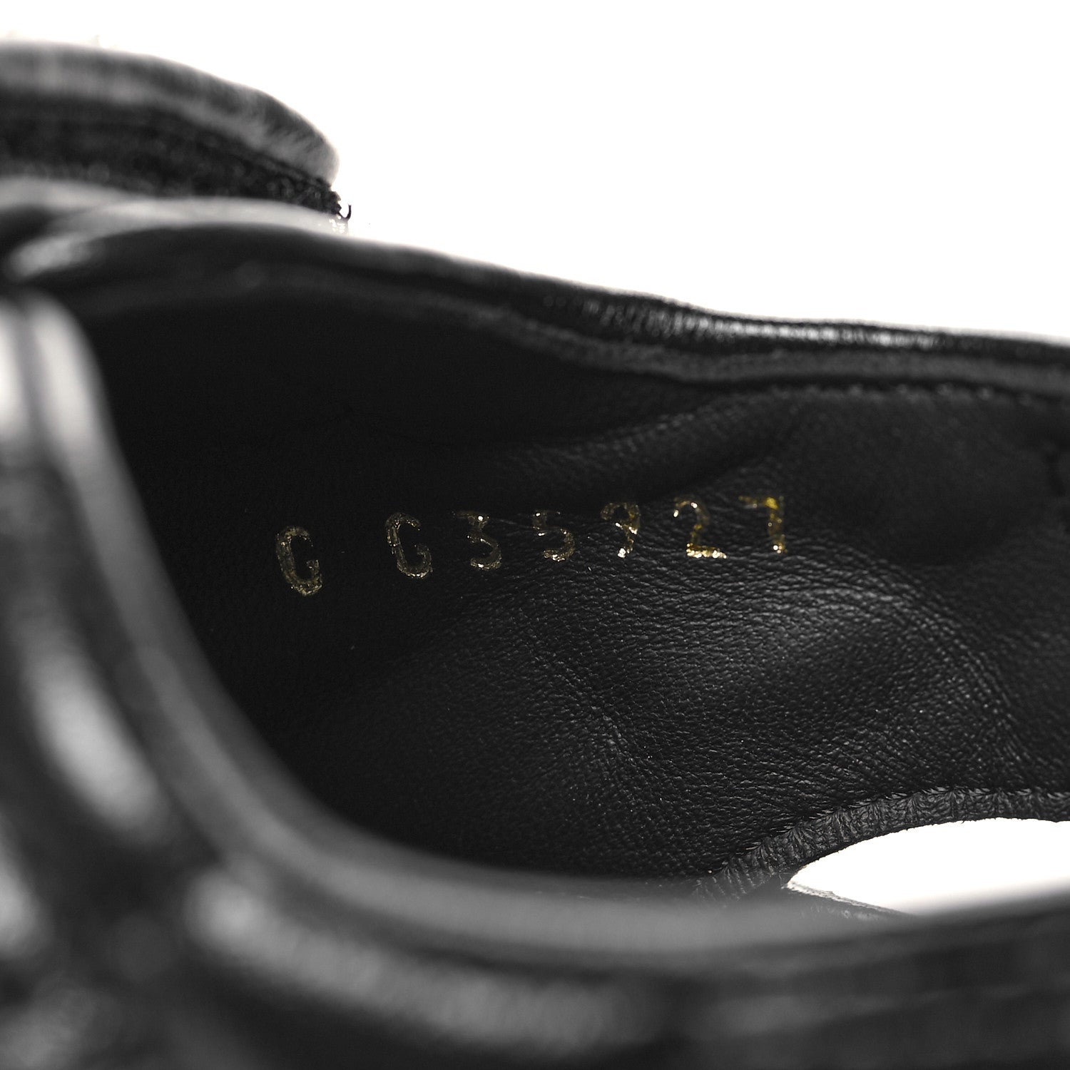 Chanel Lambskin Velcro Dad Sandals 35 Black 6 of 9