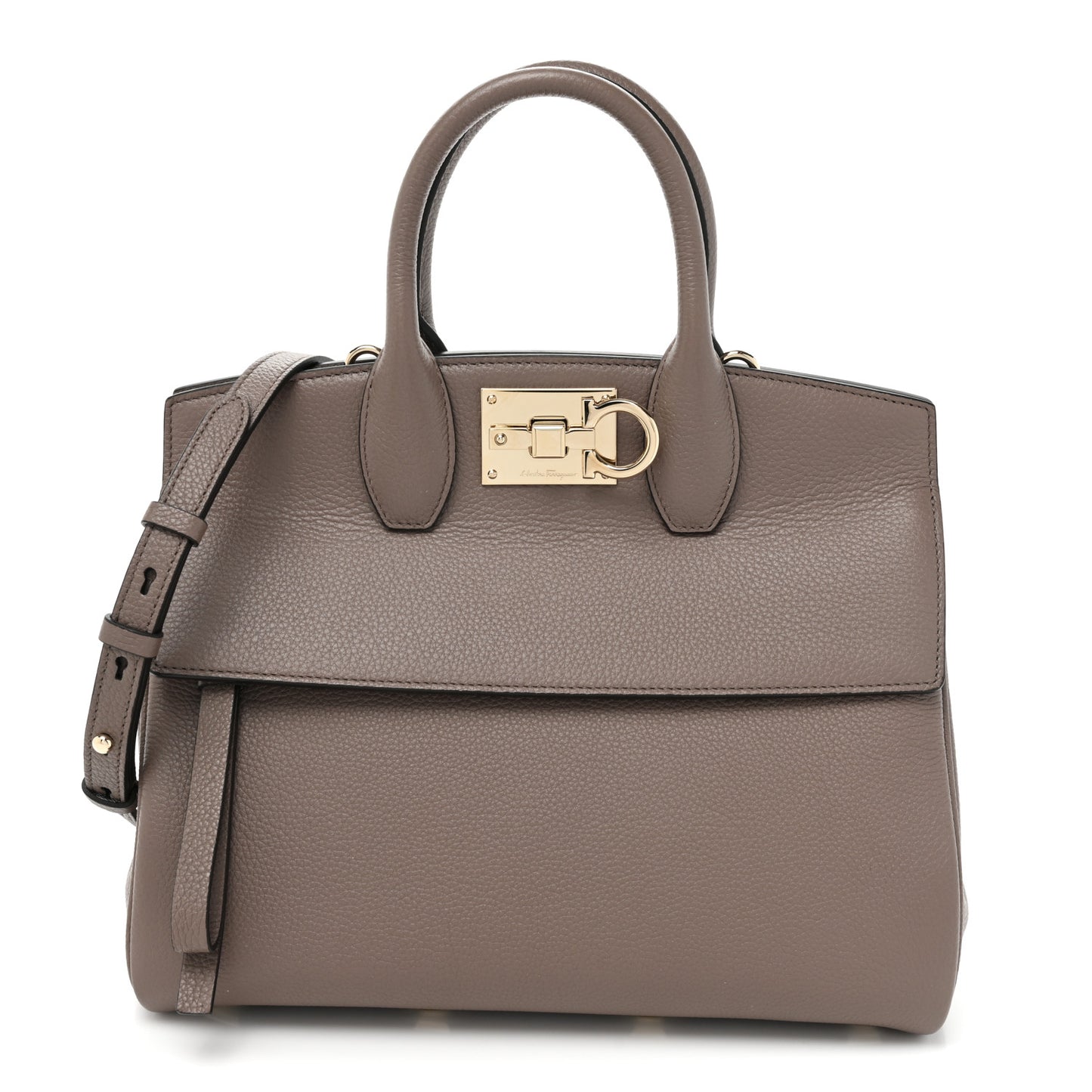 Calfskin Studio Bag Caraway Seed