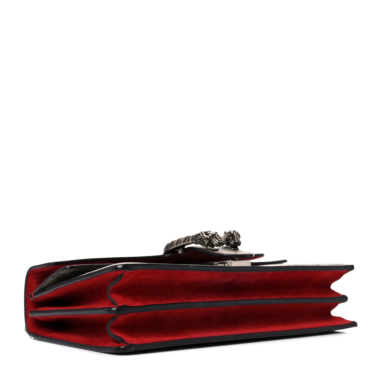 Gucci GG Supreme Monogram Small Dionysus Shoulder Bag Red 4 of 16