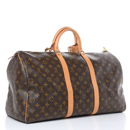 Louis Vuitton Monogram Keepall 50 3 of 15