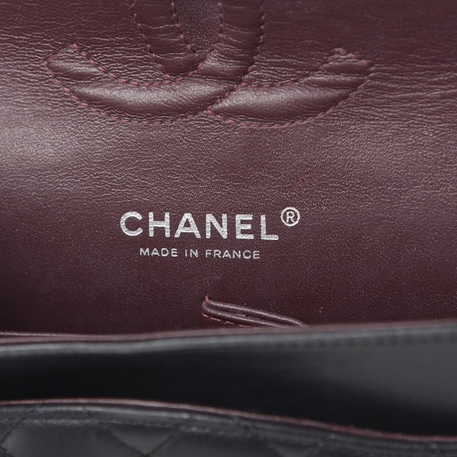 Chanel Lambskin Quilted Medium Double Flap Black 6 of 14