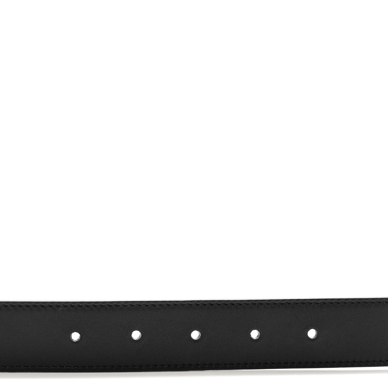 Gucci Calfskin Double G 30mm Belt 75 30 Black 3 of 7