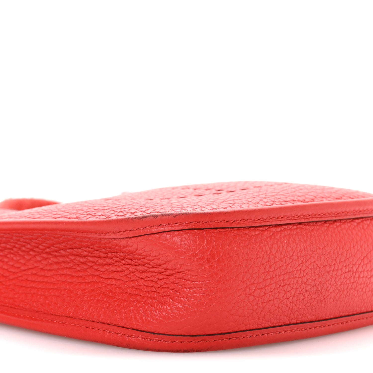 Hermes Taurillon Clemence Evelyne TPM Rouge Tomate 9 of 10