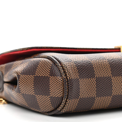 Louis Vuitton Damier Ebene Favorite MM 9 of 10