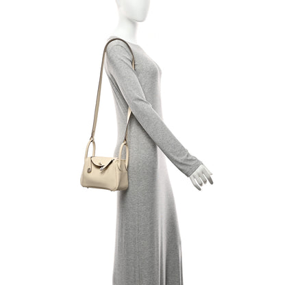 Hermes Swift Verso Mini Lindy 20 Nata Sesame 2 of 10