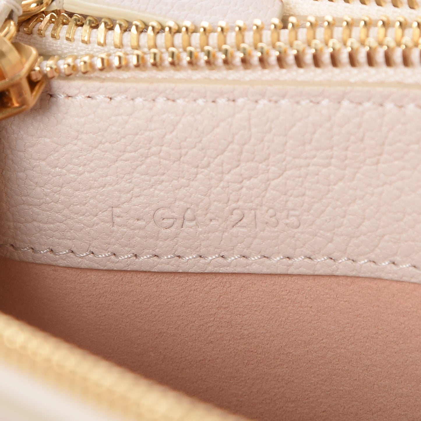 Goatskin Large Trio Crossbody Bag White