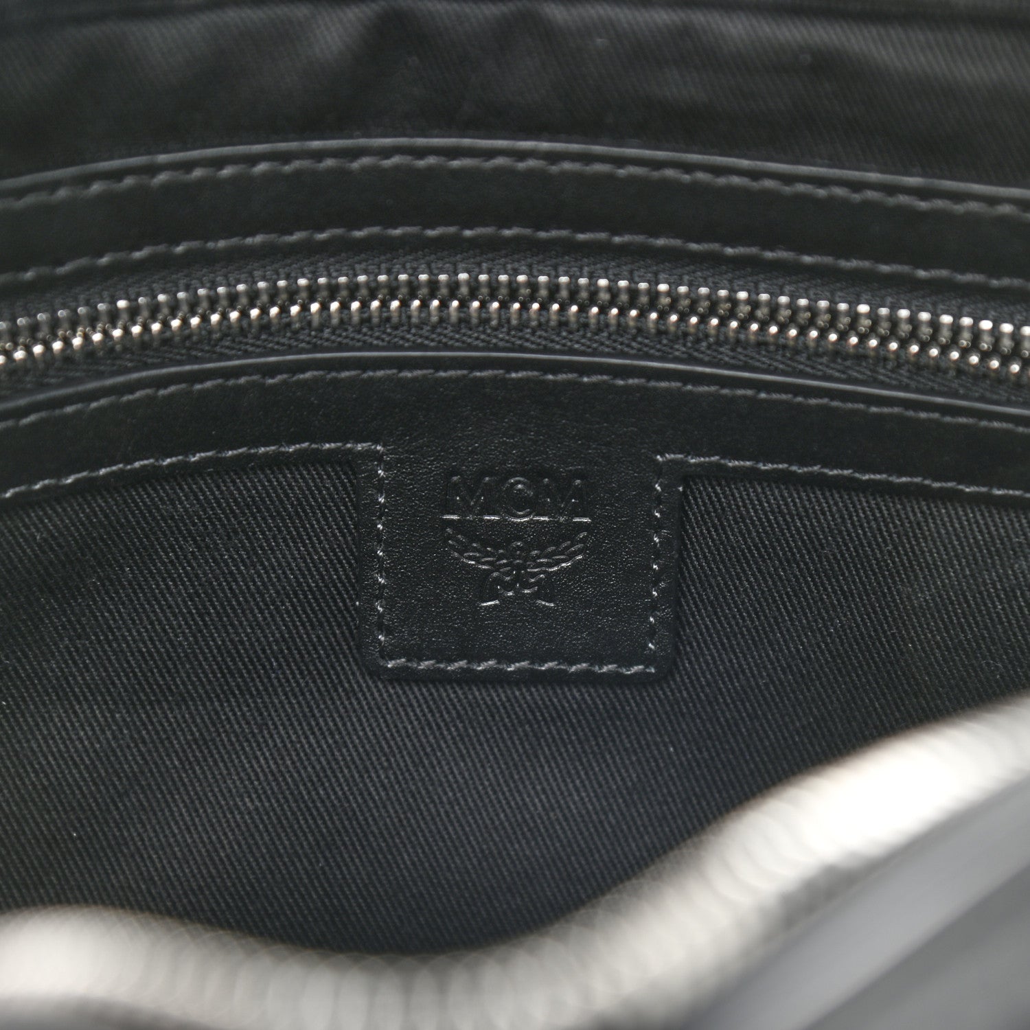MCM Visetos Camera Crossbody Bag Black 5 of 9