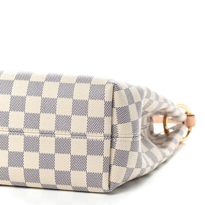 Louis Vuitton Damier Azur Graceful PM Rose Ballerine 7 of 10