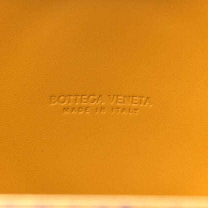 Bottega Veneta Spazzolato Calfskin Chain Clutch Gold Marble 6 of 11