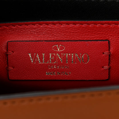 Valentino Garavani Calfskin Small Supervee Crossbody Bag Saddle Brown 6 of 11