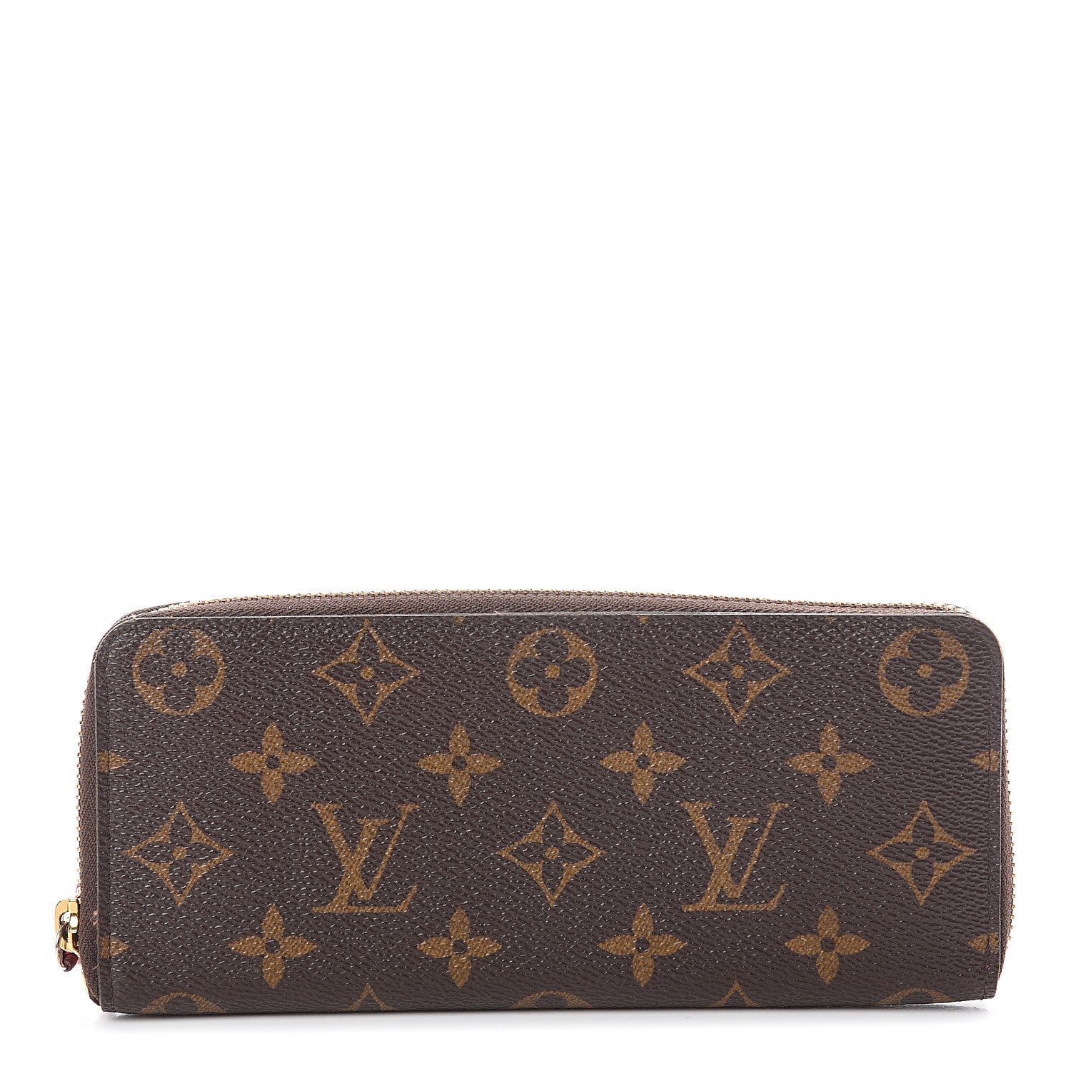 Louis Vuitton Monogram Clemence Wallet Fuchsia 1 of 5