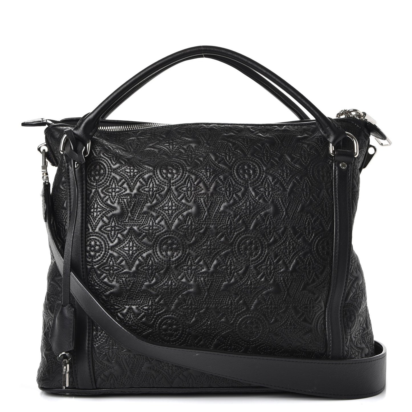 Monogram Lambskin Antheia Ixia PM Black