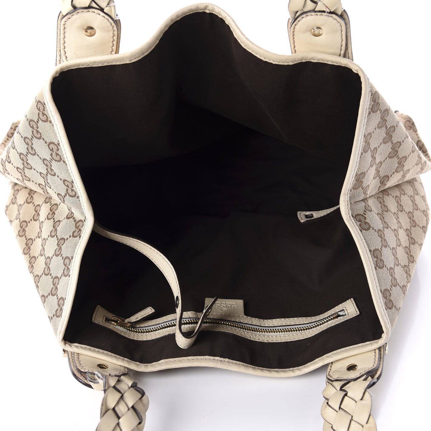 Monogram Medium Pelham Shoulder Bag Off White