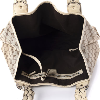 Gucci Monogram Medium Pelham Shoulder Bag Off White 5 of 11