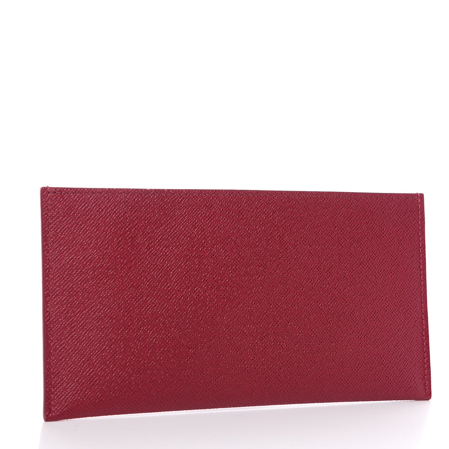 Calfskin Felicie Card Holder Insert Fuchsia