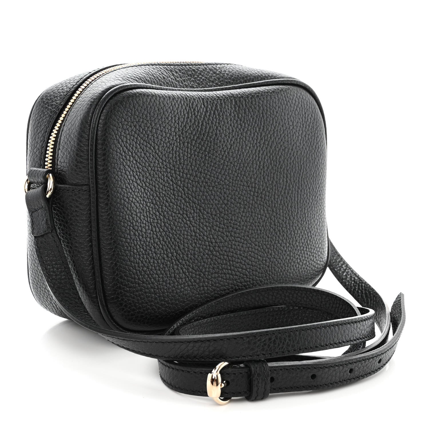 Gucci Pebbled Calfskin Small Soho Disco Bag Black 3 of 11