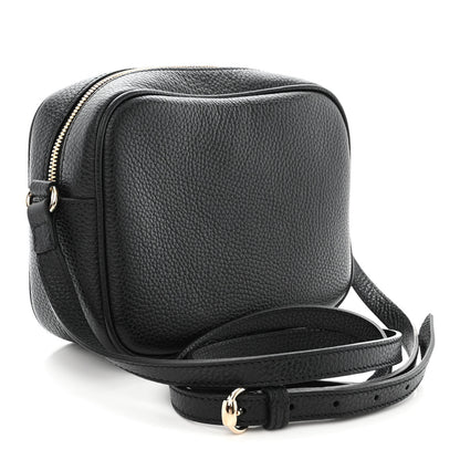 Gucci Pebbled Calfskin Small Soho Disco Bag Black 3 of 11