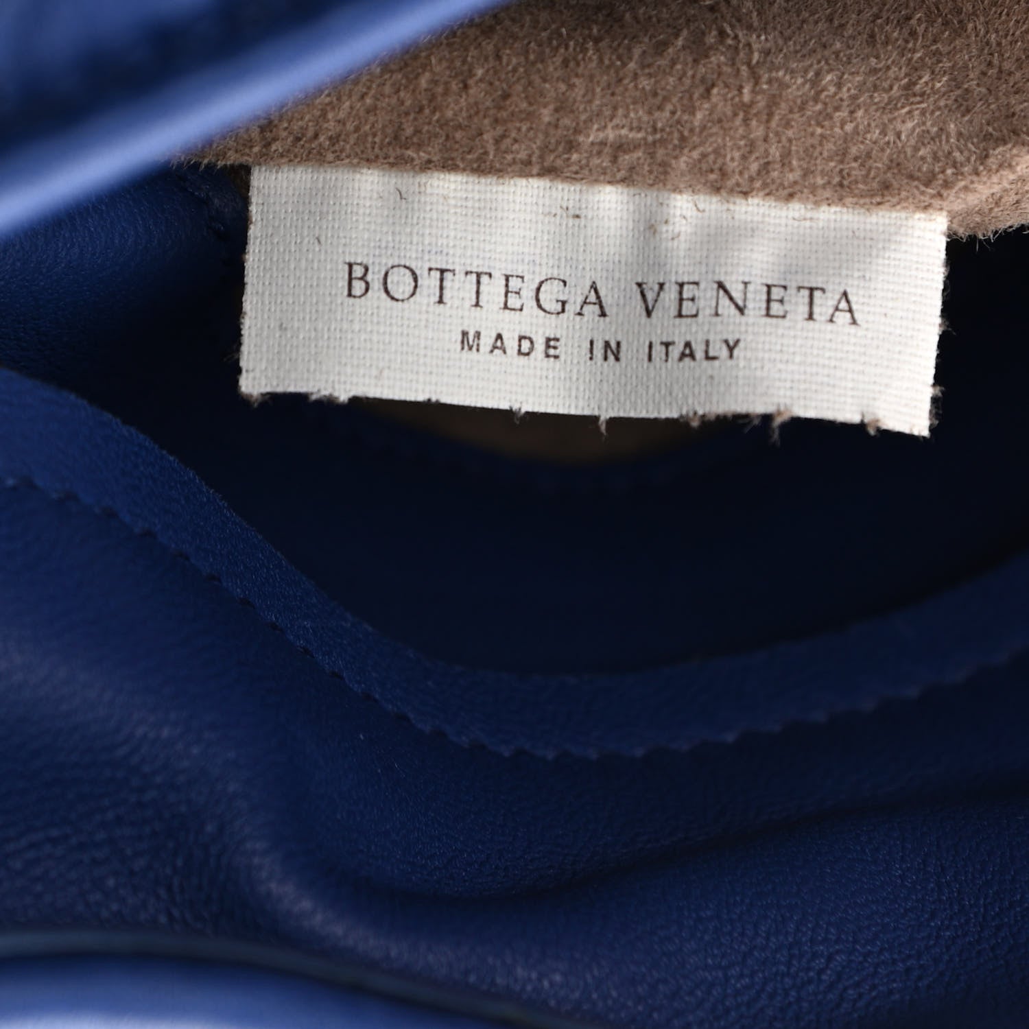 Bottega Veneta Nappa Intrecciato Parachute Bag Signal Blue 9 of 9