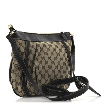 Gucci Monogram Small D Gold Ring Messenger Dark Brown 4 of 15