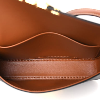Celine Canvas Calfskin Triomphe Shoulder Bag Tan 5 of 8