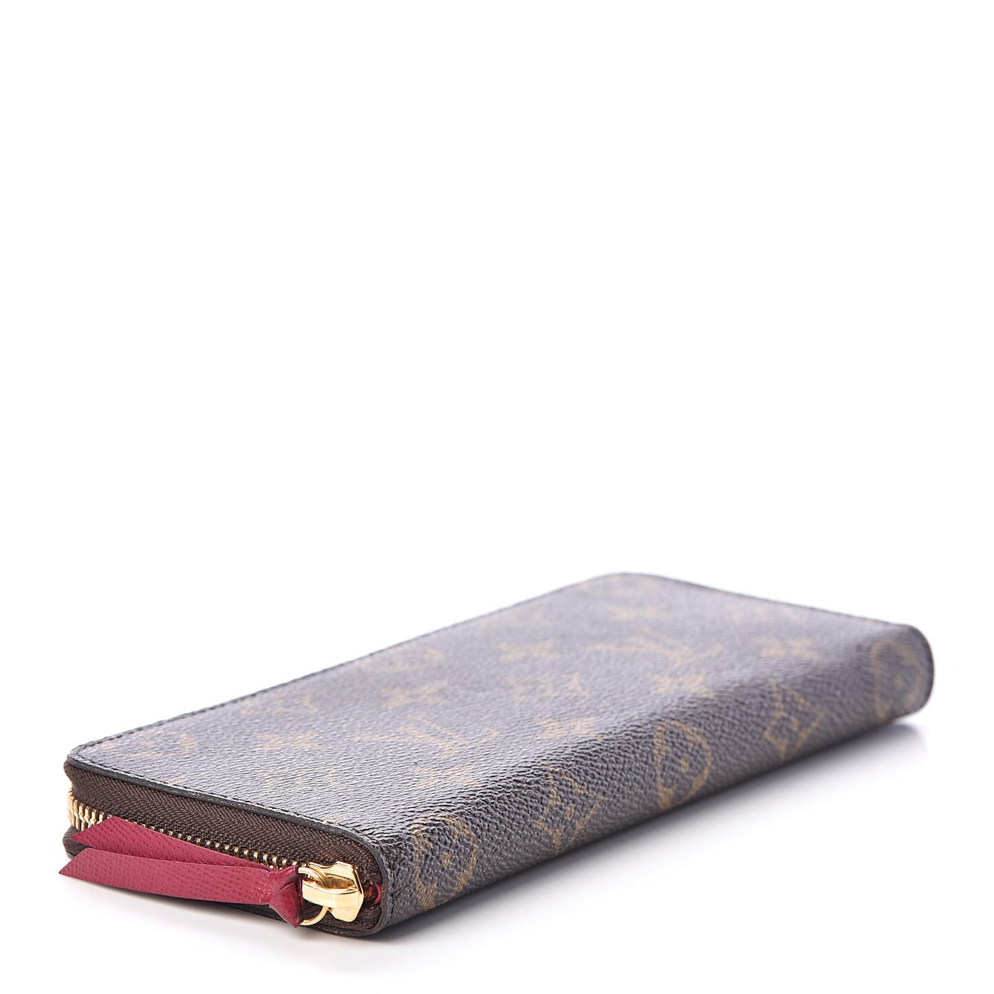 Monogram Clemence Wallet Fuchsia