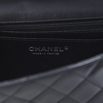 Chanel Lambskin Quilted Mini Rectangular Flap Black 6 of 12
