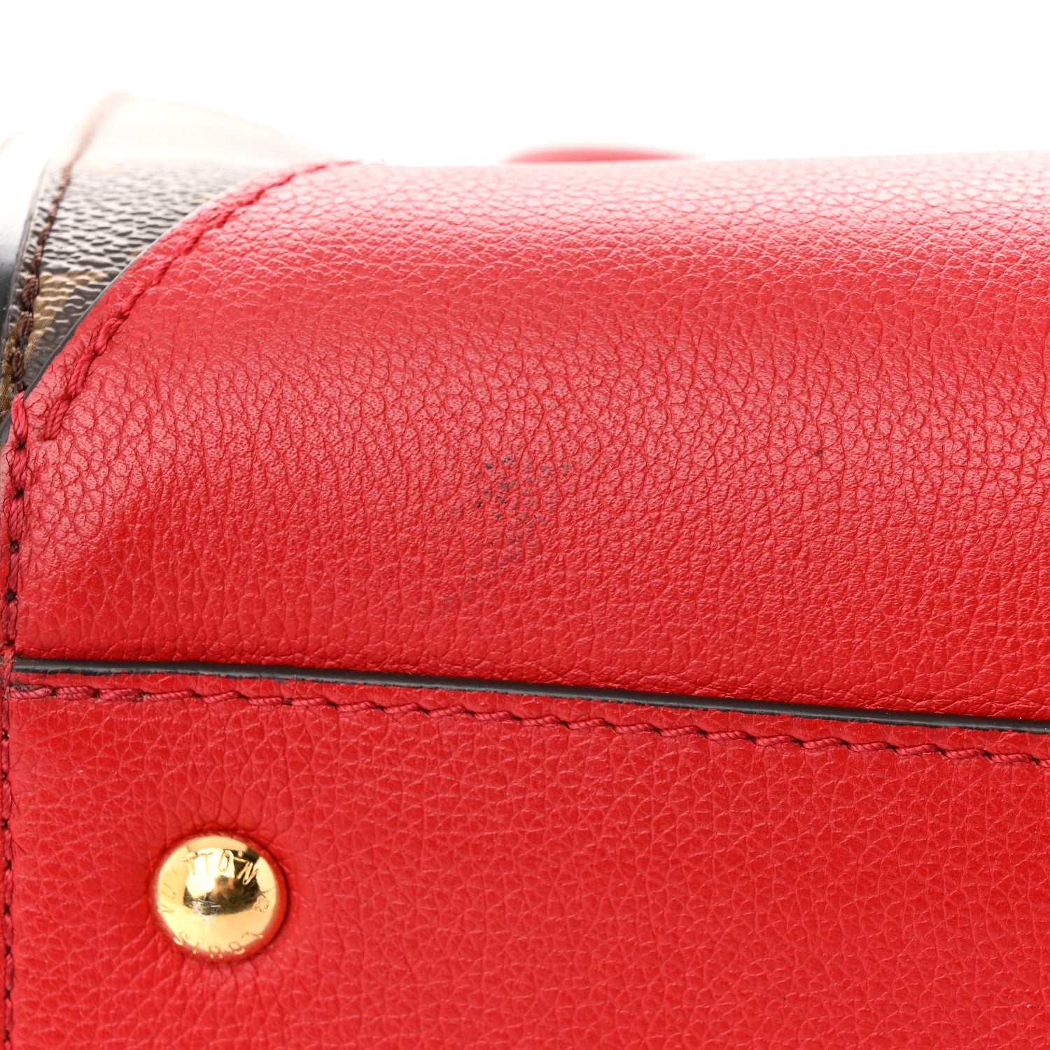 Louis Vuitton Calfskin Monogram Kimono Tote Cherry 16 of 16