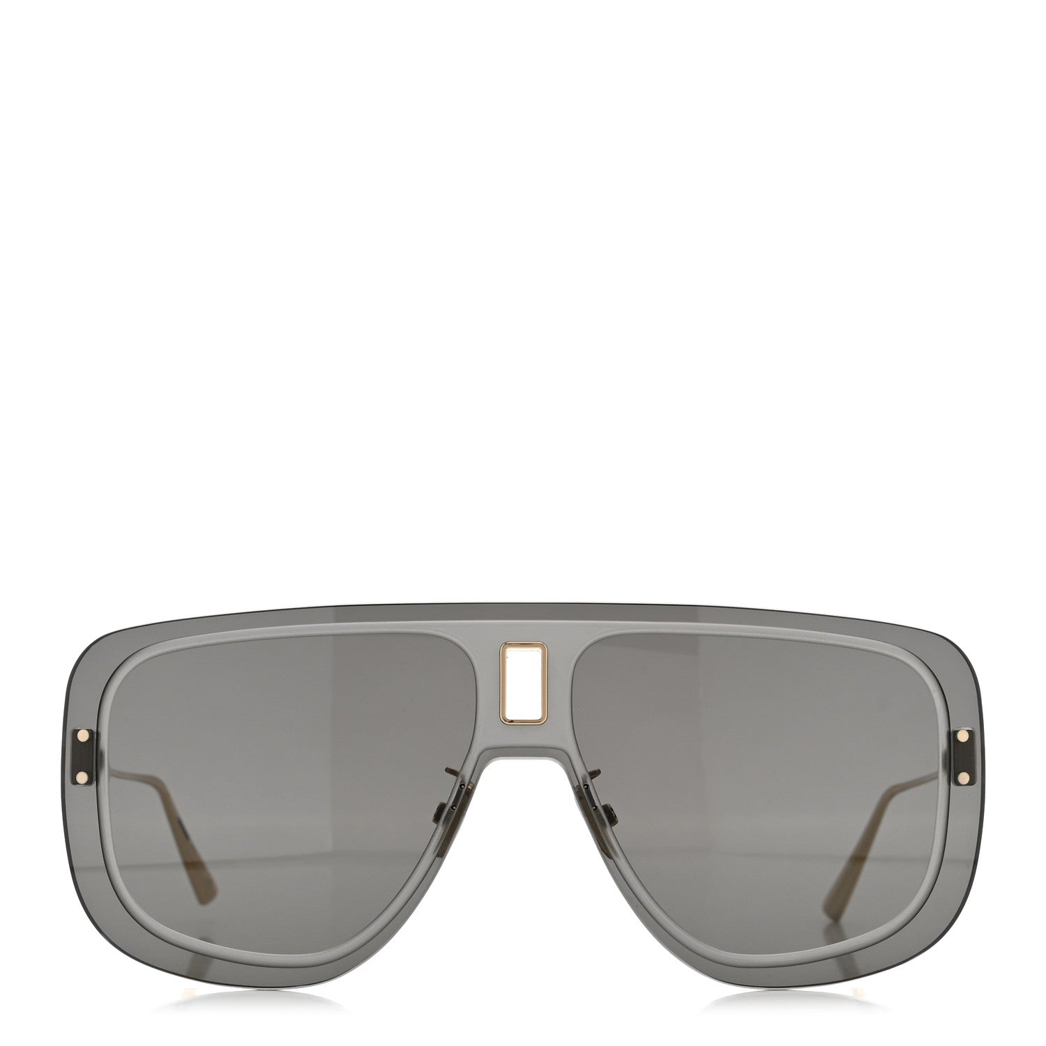 Christian Dior UltraDior Mask Sunglasses Gold Grey 2 of 6