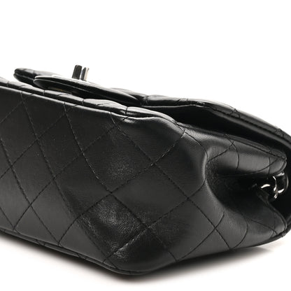 Chanel Lambskin Quilted Mini Square Flap Black 10 of 10