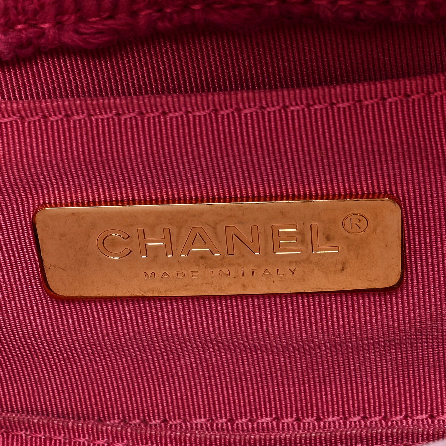 Chanel Tweed Quilted Chanel 19 Waist Bag Pink 6 of 8
