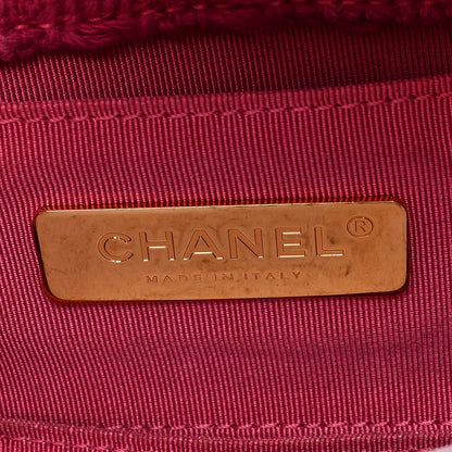 Chanel Tweed Quilted Chanel 19 Waist Bag Pink 6 of 8
