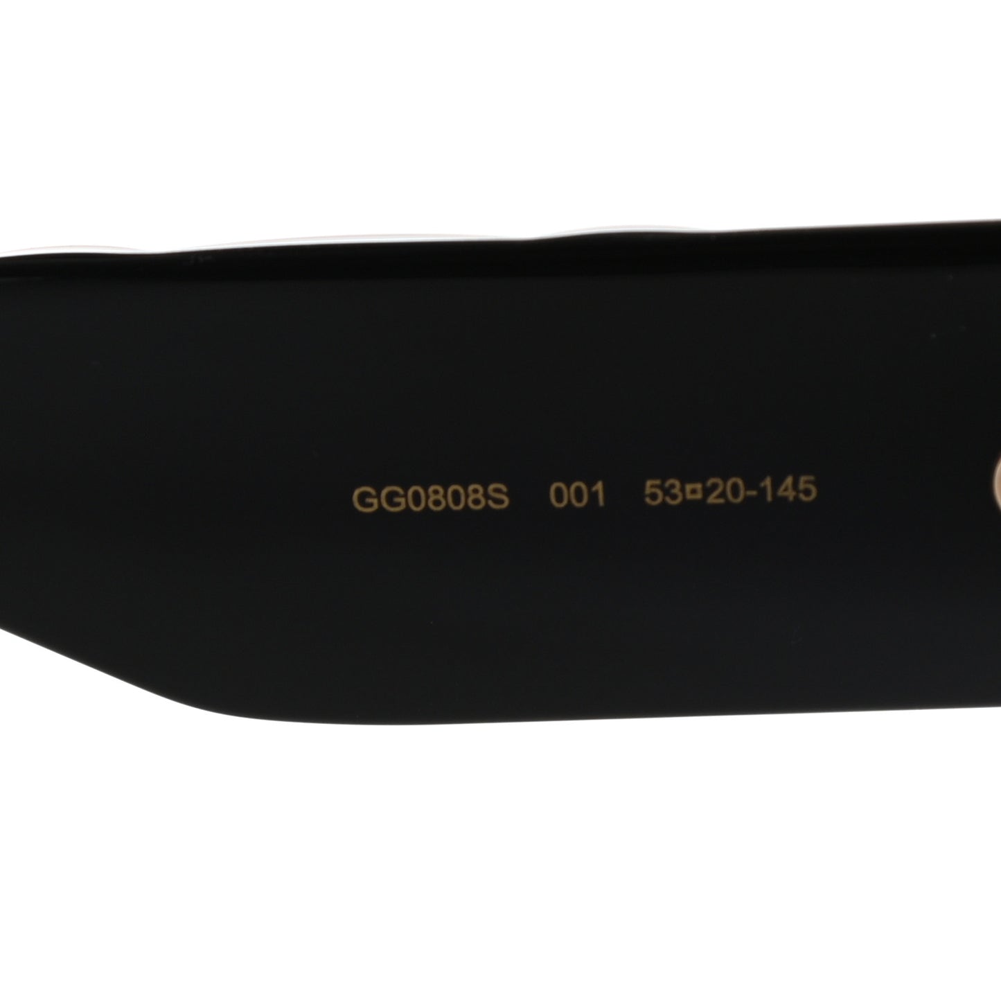 Acetate GG Butterfly Sunglasses GG0808S Black